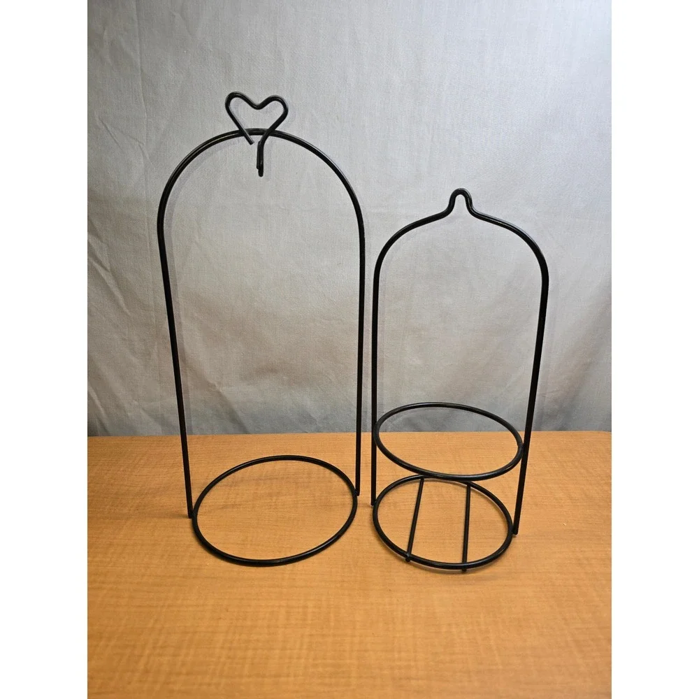 Hanging Swinging Candle Holder Basket‎ ~5